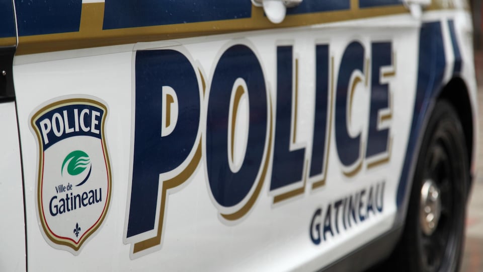 Une auto-patrouille de la Ville de Gatineau.