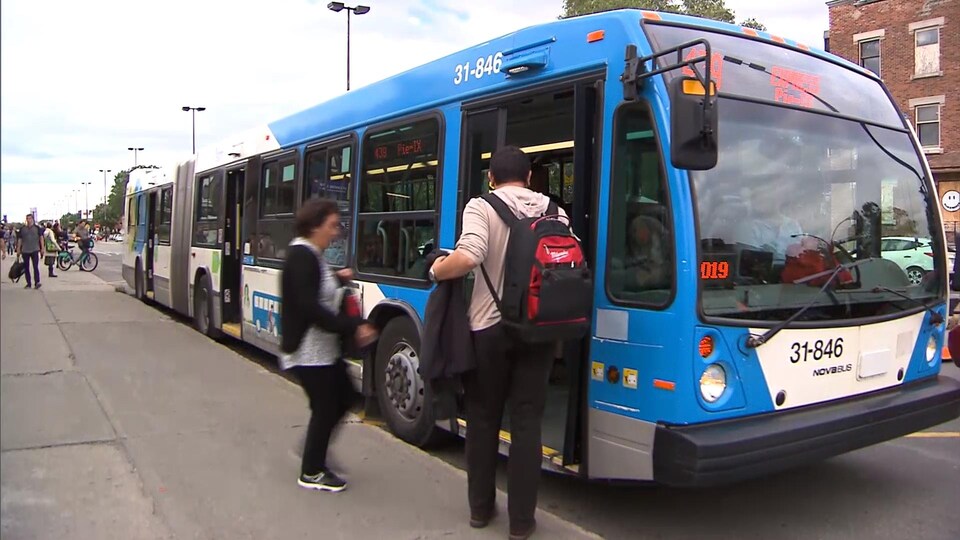 Autobus de la STM.