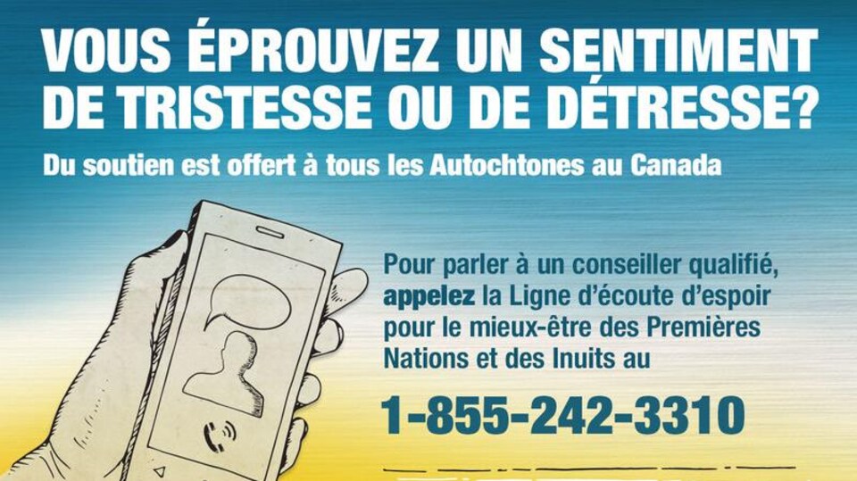 La Ligne d'écoute d'espoir pour le mieux-être des Premières Nations et des Inuits est maintenant offerte en ligne, 24 heures sur 24, 7 jours sur 7.