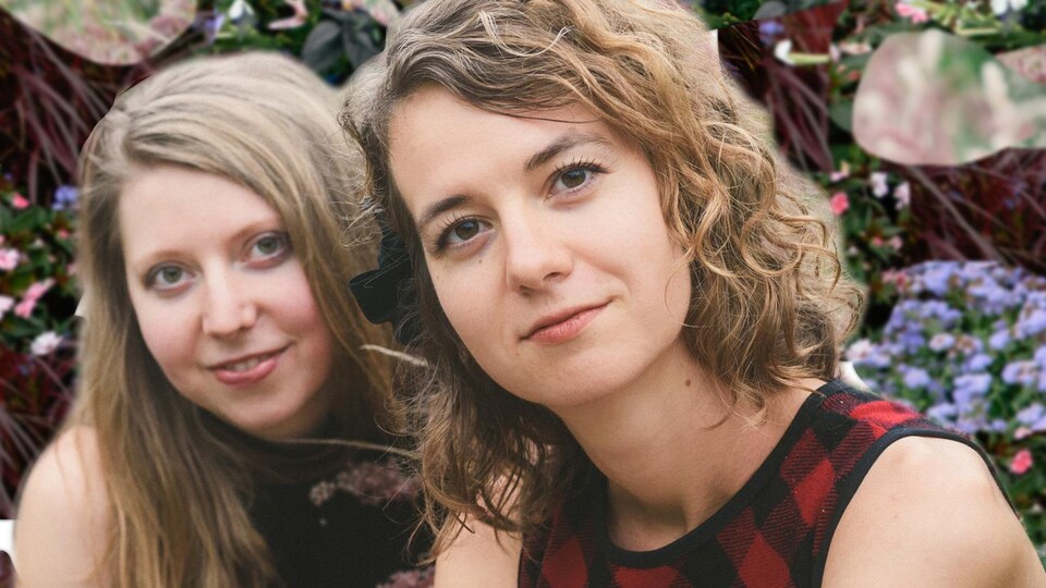 Ava Glendinning et Dominique Lemoine du groupe musical manitobain À La Mode