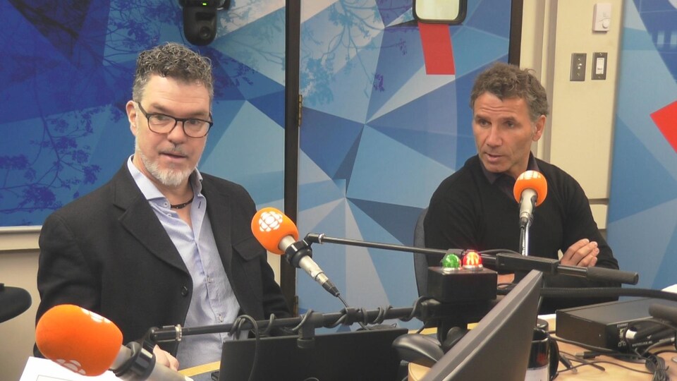 Jean-François Boucher et Jean-Robert Wells en entrevue.