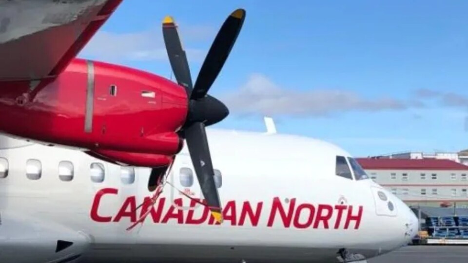 Nez d'avion de Canadian North
