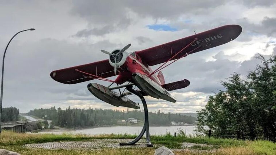 Un avion de brousse à Thompson au Manitoba.