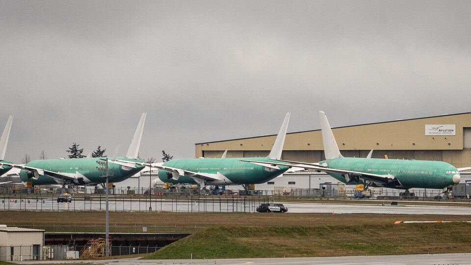 Des Boeing 777 aux États-Unis.