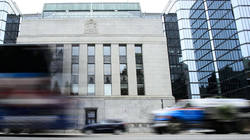 Le siège de la Banque du Canada à Ottawa.