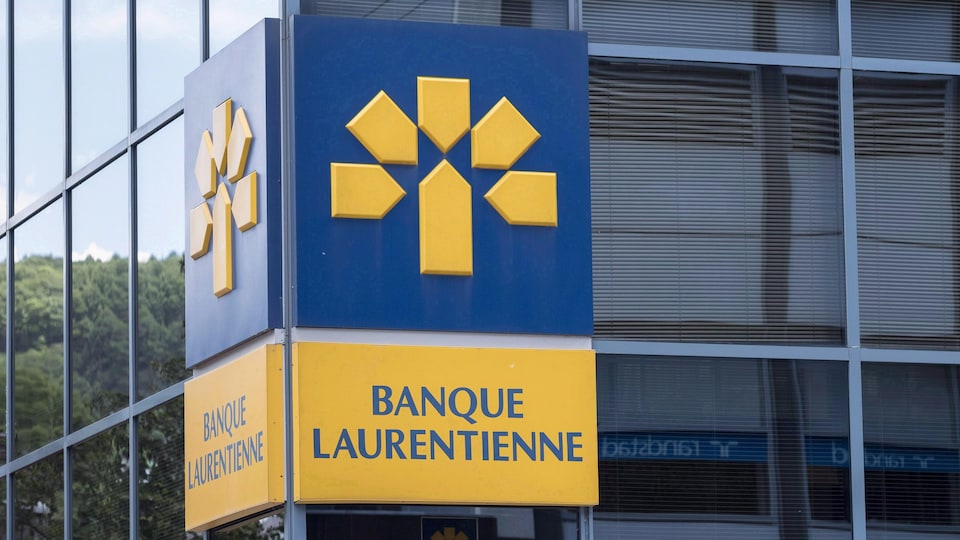 Une succursale de la Banque Laurentienne. 