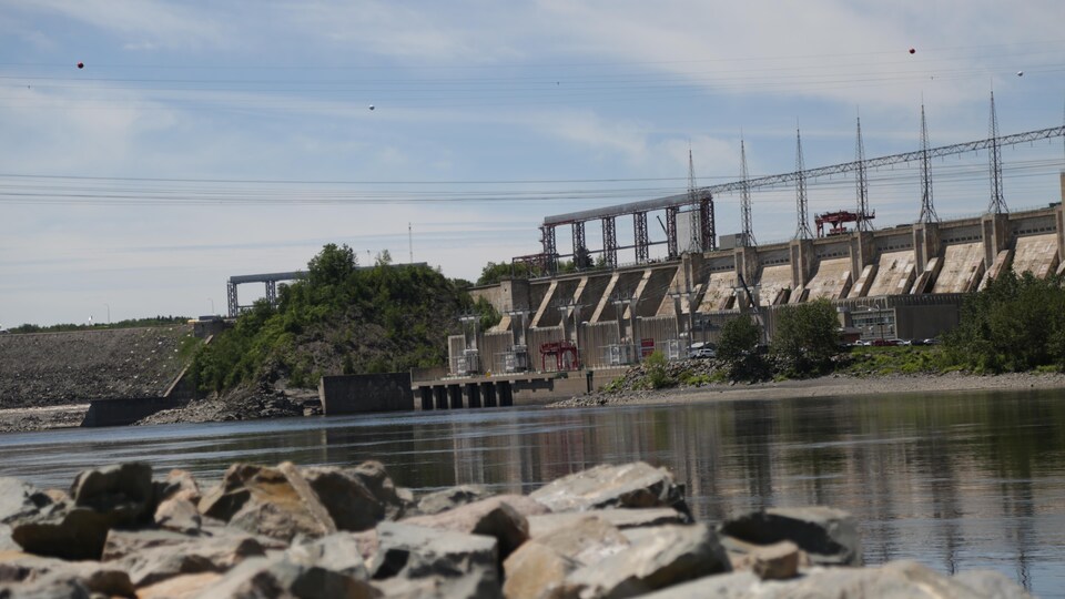Le barrage hydroélectrique Mactaquac.