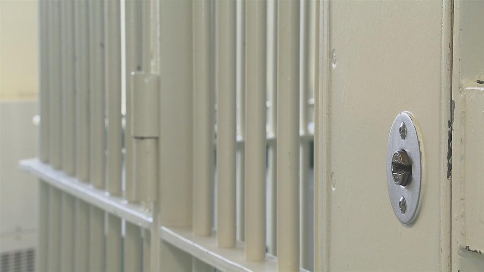 Les barreaux d'une cellule de prison