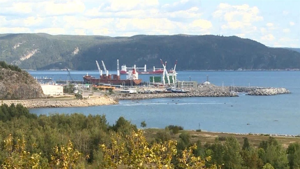 Le port de Baie-Comeau