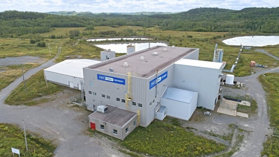 La raffinerie d'EBMC à Témiskaming Shores.