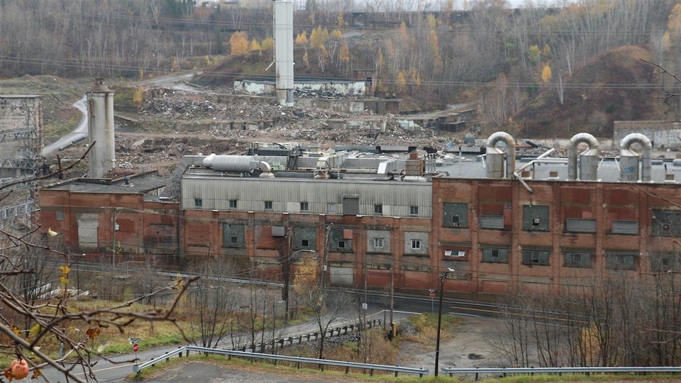 Le site de l'usine Belgo à Shawinigan