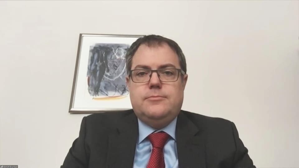 Benoît Bourque, député libéral de Kent-Sud et porte-parole de l'opposition en matière de francophonie, le 19 février 2021.