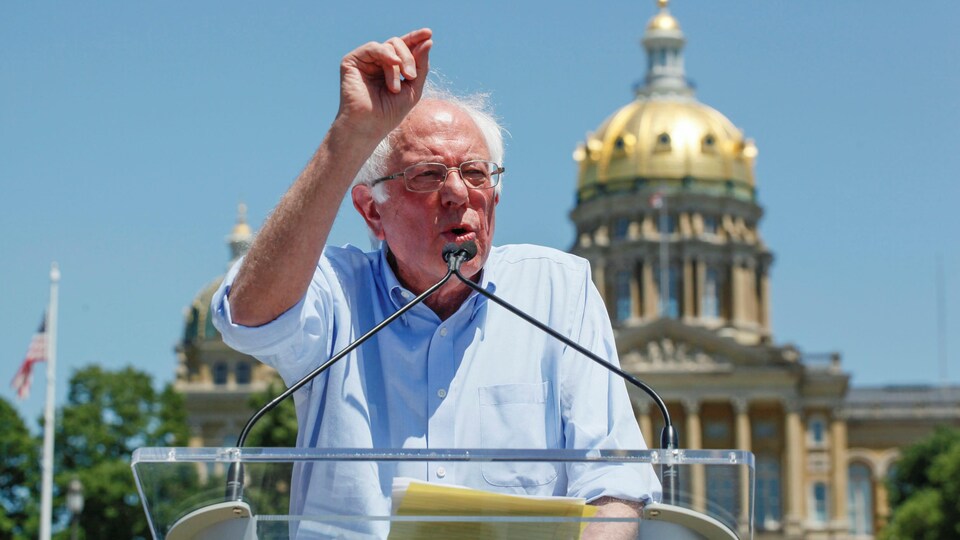 Bernie Sanders, candidat aux primaires démocrates