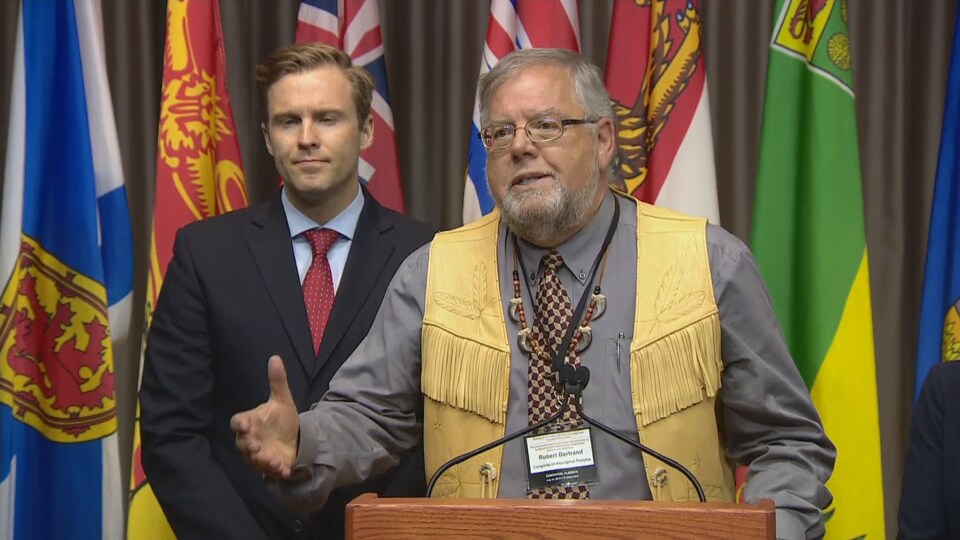 Robert Bertrand, président du Congrès des peuples autochtones (CAP)
