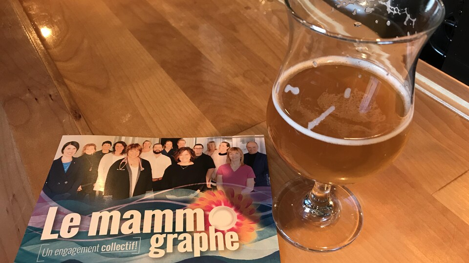 Un verre de bière