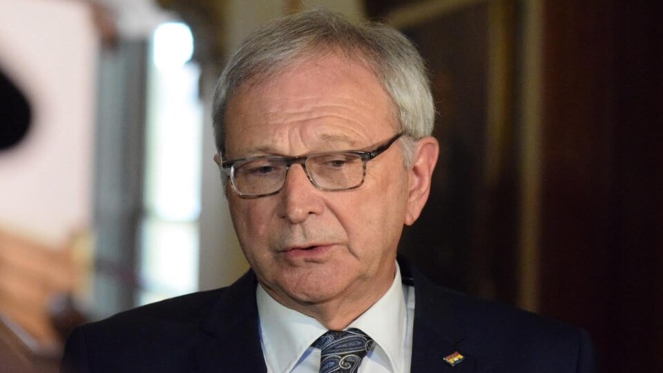 Blaine Higgs, premier ministre du Nouveau-Brunswick, le 26 mars 2019.