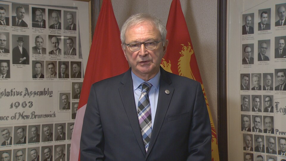 Le premier ministre du Nouveau-Brunswick, Blaine Higgs.