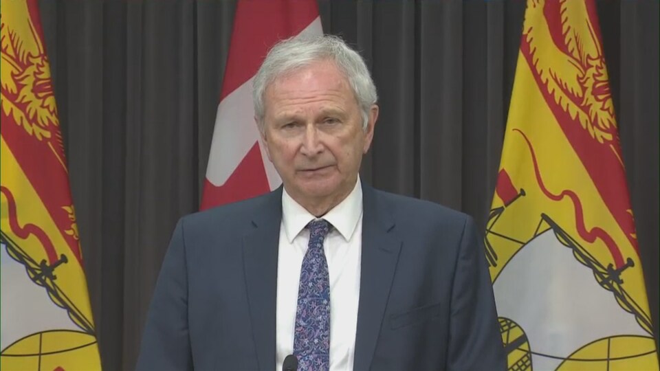 Blaine Higgs, premier ministre du Nouveau-Brunswick.