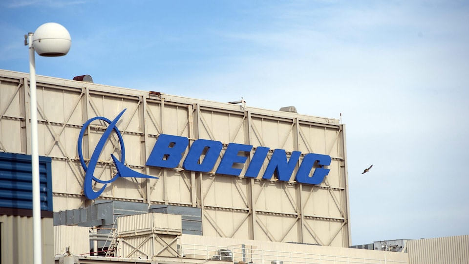 Le bâtiment de la compagnie Boeing à Huntington Beach, en Californie