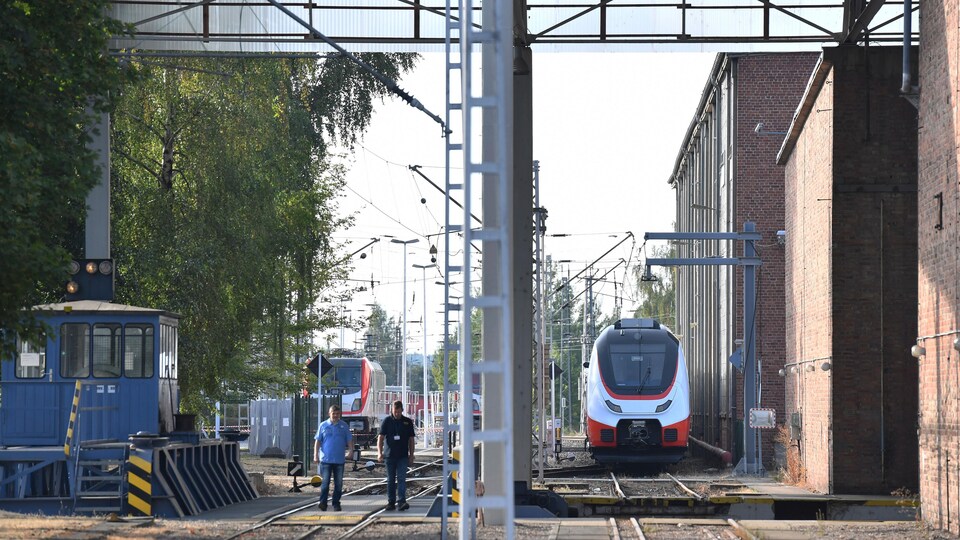 L'usine de Bombardier Transport à Berlin.