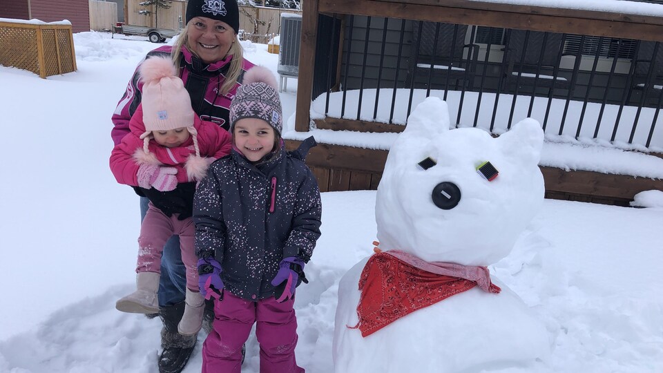 Un concours de bonhomme de neige fait fureur au Nouveau ...