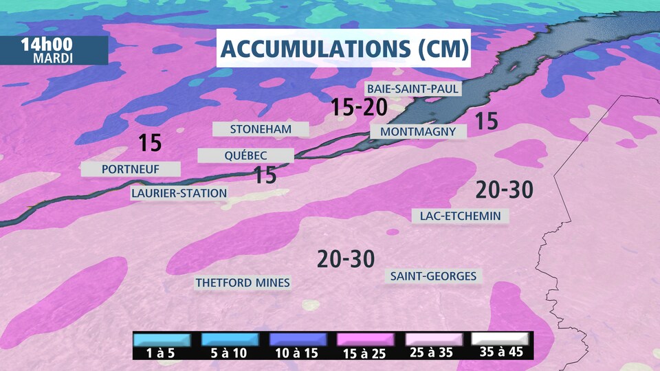 Après une première vague de froid, au moins 15 centimètres de neige