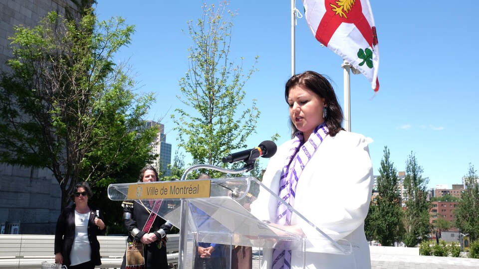 Marie-Ève Bordeleau, commissaire aux Affaires autochtones de Montréal