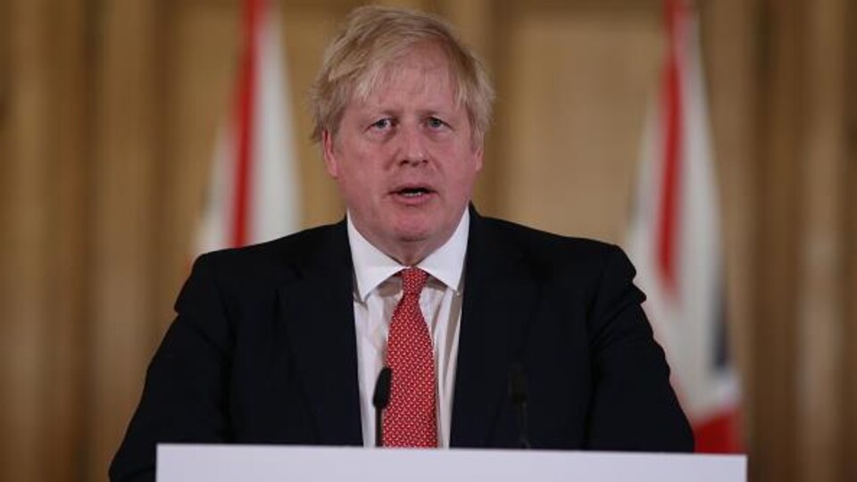 Le premier ministre britannique Boris Johnson.