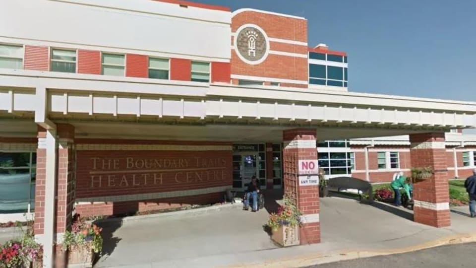 La devanture du Boundary Trails Health Centre.