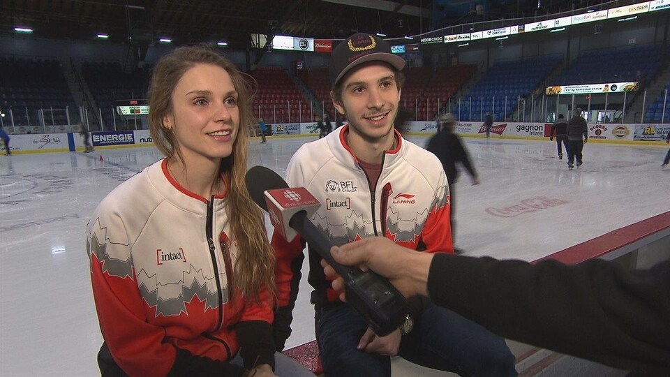 Kasandra Bradette et Samuel Girard