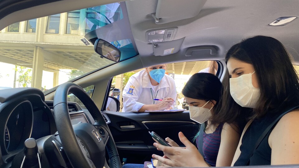 Vaccination à l'auto au Brésil