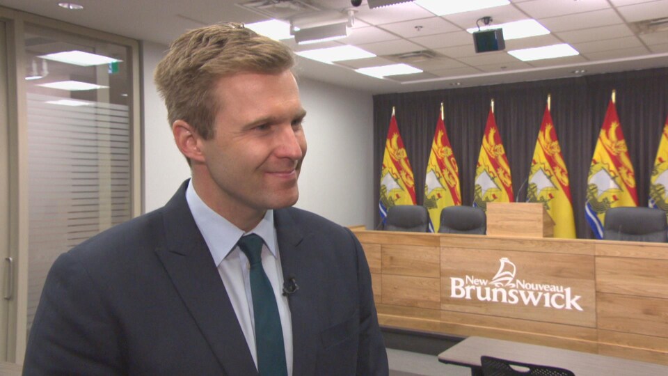 Brian Gallant, premier ministre et chef du Parti libéral du Nouveau-Brunswick.