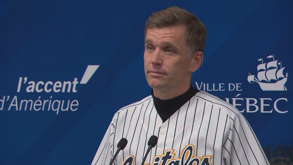 Bruno Marchand, maire de Québec.
