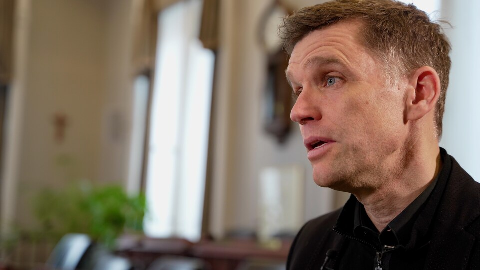 Le maire de Québec, Bruno Marchand.