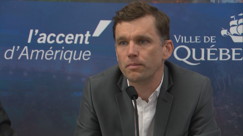 Bruno Marchand sera candidat à la mairie de Québec.