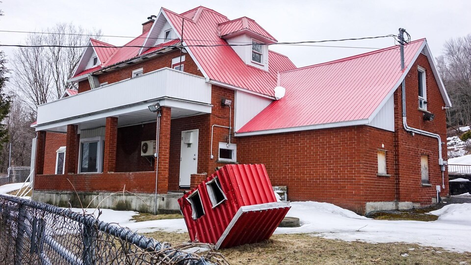 Photo du bunker des Hells Angels de Sherbrooke en avril 2017