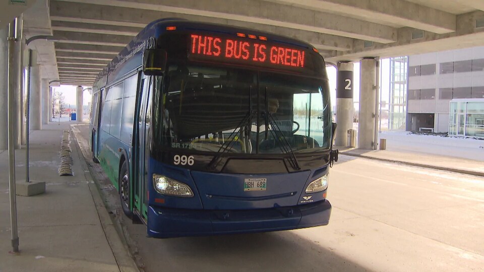 Un bus électrique.