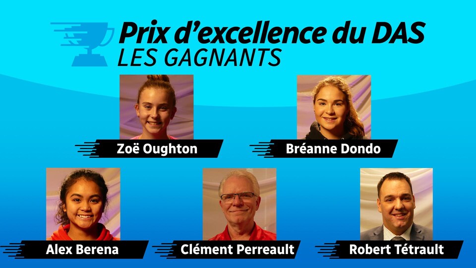 Les gagnants 2018 du prix d'excellence du DAS