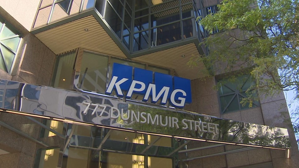 Le cabinet comptable KPMG à Vancouver 