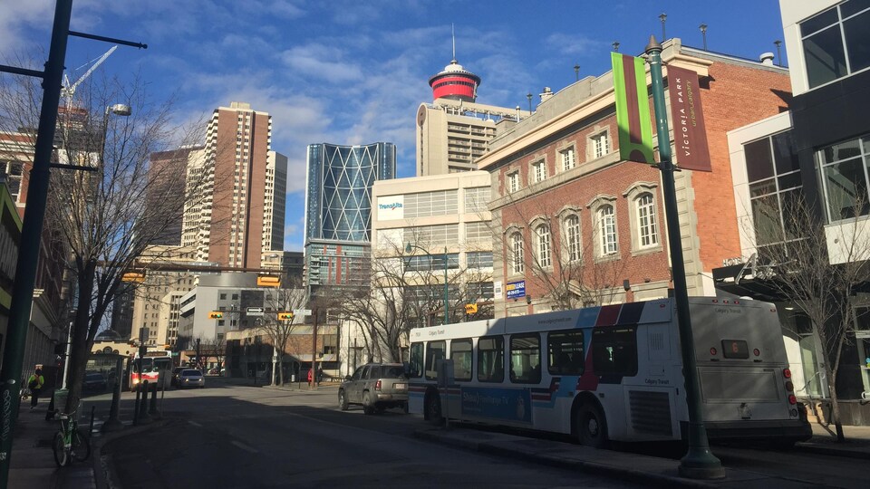 Le centre-ville de Calgary