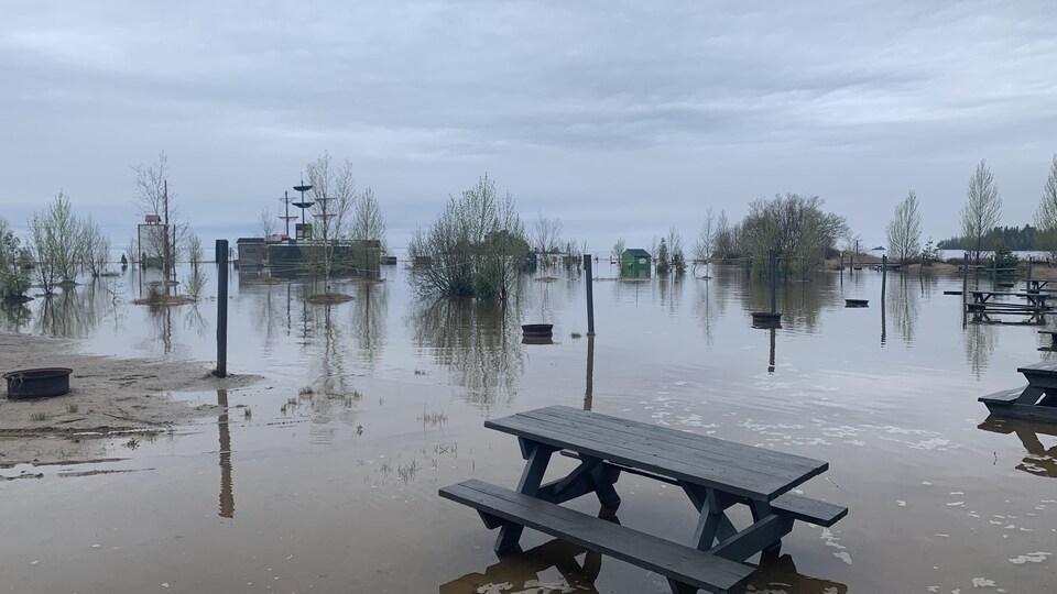 Le pire évité au Camping Belley à SaintHenrideTaillon RadioCanada.ca