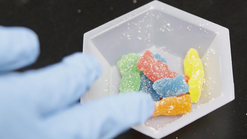 Des jujubes de cannabis