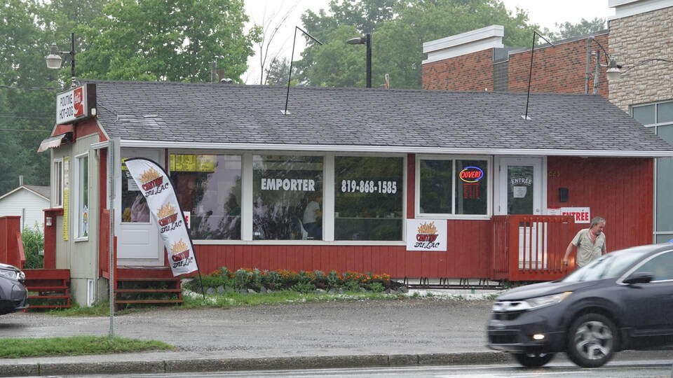 La Cantine du lac à Magog.