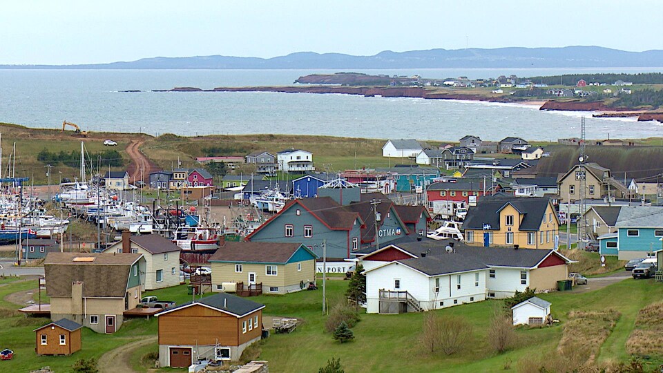 La petite ville au milieu du golfe Saint-Laurent