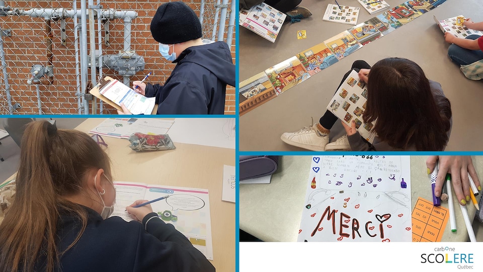 8 classes de la Gaspésie et des Îles-de-la-Madeleine ont participé à ce projet éducatif et scientifique.