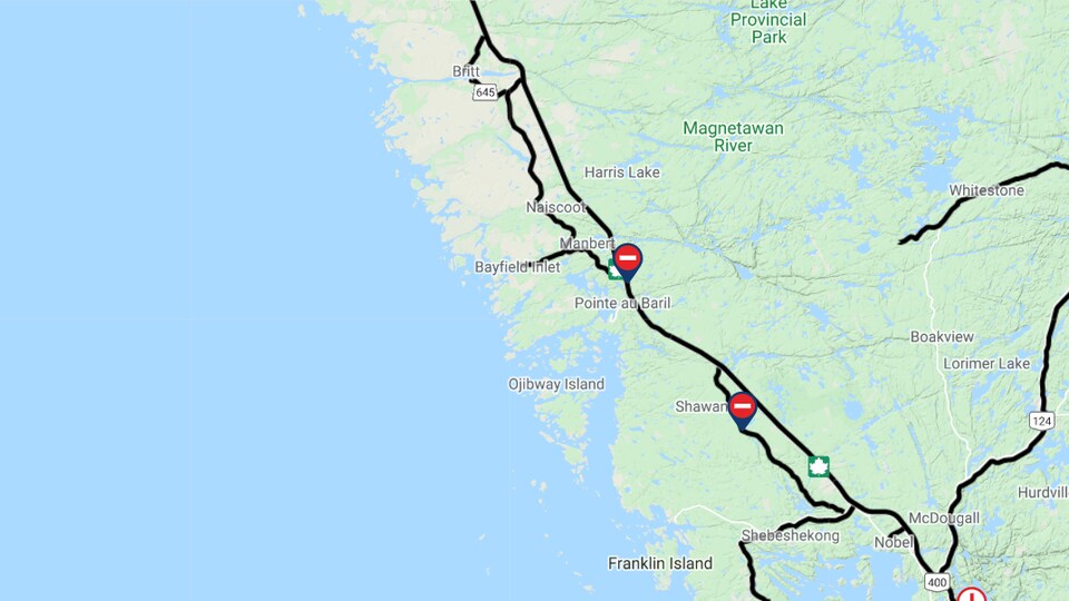 Un accident qui a forcé la fermeture de la route 69 a fait un blessé