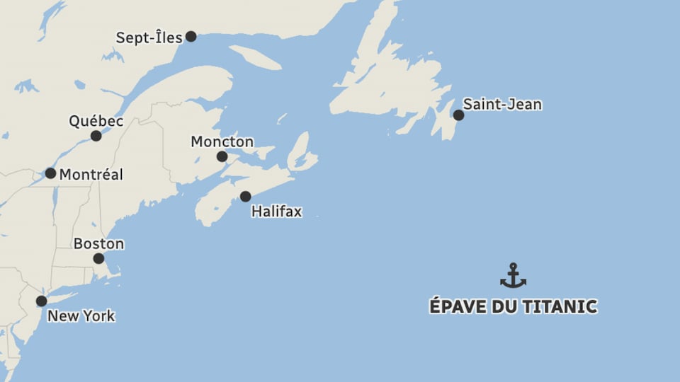 Ou Se Trouve L Epave Du Titanic