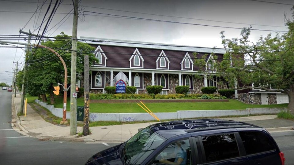 Capture d'écran du bâtiment sur Google Street View.