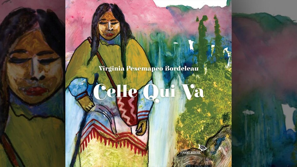 Un femme est dessinée sur la page couverture.