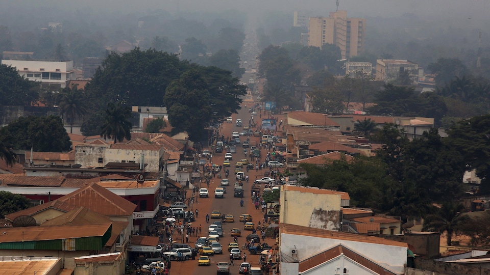 La ville de Bangui.